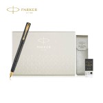 PARKER 派克威雅XL经典黑金夹墨水笔+笔袋礼盒套装