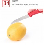 瑞士进口维氏1.3603水果刀削皮器礼盒 办公室居家厨房实用套装