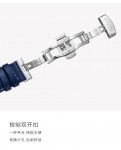 飞亚达（FIYTA）手表 摄影师系列自动机械镂空蓝盘蓝皮带 时尚男表JGA100037.WLL